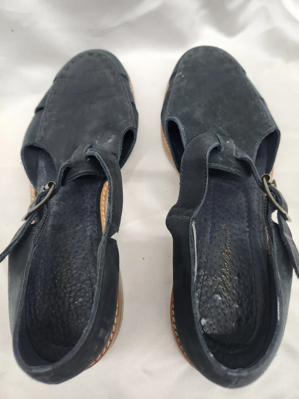 Eddie Bauer black suede